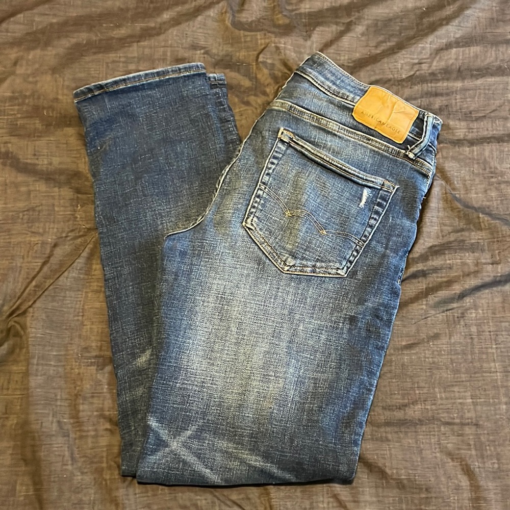 American Eagle slim straight jeans mens